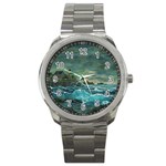 Hobsons  Lighthouse - Ave Hurley -  Sport Metal Watch
