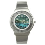 Hobsons  Lighthouse - Ave Hurley -  Stainless Steel Watch