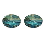 Hobsons  Lighthouse - Ave Hurley -  Cufflinks (Oval)