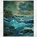 Hobsons  Lighthouse - Ave Hurley -  Canvas 8  x 10 