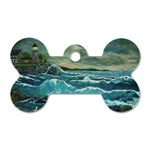 Hobsons  Lighthouse - Ave Hurley -  Dog Tag Bone (Two Sides)