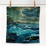 Hobsons  Lighthouse - Ave Hurley -  Face Towel