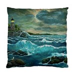 Hobsons  Lighthouse - Ave Hurley -  Cushion Case (Two Sides)