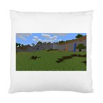 Minecraft Strange Land Formations Standard Cushion Case (One Side)