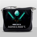 Minecraft Strange Land Formations Messenger Bag