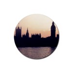 London Skyline Rubber Round Coaster (4 pack)