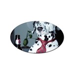 Drunk Dalmation Sticker Oval (10 pack)