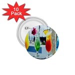 Tropical Drinks 1.75  Button (10 pack) 