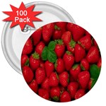 Strawberries  3  Button (100 pack)