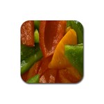 Bell Peppers Rubber Coaster (Square)
