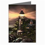 Kerry s Lighthouse -  Ave Hurley   - Greeting Card