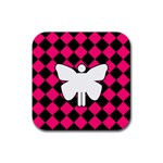 80 s Faerie Sign Rubber Coaster (Square)