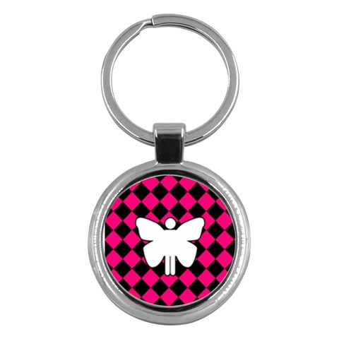 80 s Faerie Sign Key Chain (Round) from ArtsNow.com Front