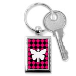80 s Faerie Sign Key Chain (Rectangle)