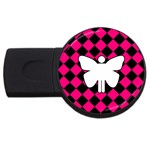 80 s Faerie Sign USB Flash Drive Round (2 GB)