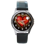 Broken heart Round Metal Watch