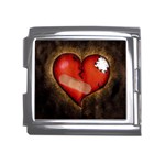 Broken heart Mega Link Italian Charm (18mm)