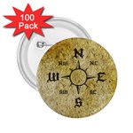 Pirate Compass 2.25  Button (100 pack)