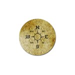 Pirate Compass Golf Ball Marker