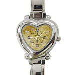 Pirate Compass Heart Italian Charm Watch