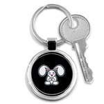 Chibi Easter Bunny Key Chain (Round)