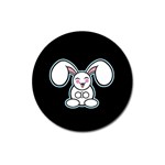 Chibi Easter Bunny Magnet 3  (Round)