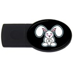 Chibi Easter Bunny USB Flash Drive Oval (2 GB)