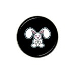 Chibi Easter Bunny Hat Clip Ball Marker