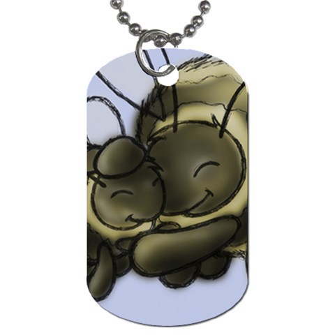 Buzz Nuzzin Dog Tag (One Side) from ArtsNow.com Front