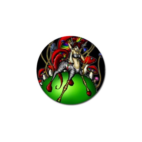 Shroom Centauri Golf Ball Marker (4 pack) from ArtsNow.com Front