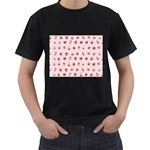 Cupcake Sprinkles Men s T-Shirt (Black)