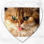cat mischief 960 808 Jigsaw Puzzle (Heart)