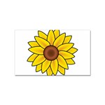sunflower_1 Sticker Rectangular (100 pack)