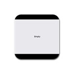 Rubber Square Coaster (4 pack)