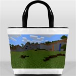 Minecraft Strange Land Formations Bucket Bag