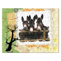 Three donks Jigsaw Puzzle (Rectangular) from ArtsNow.com Front