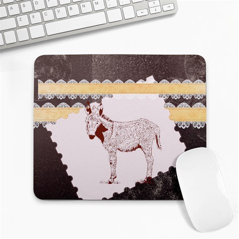 Donkey foal Large Mousepad from ArtsNow.com Front
