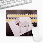 Donkey foal Large Mousepad