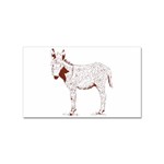 Donkey foal Sticker (Rectangular)