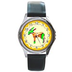 Funky Donkey Round Metal Watch