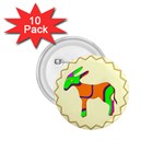 Funky Donkey 1.75  Button (10 pack) 