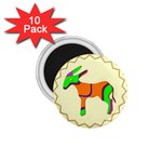 Funky Donkey 1.75  Magnet (10 pack) 