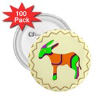 Funky Donkey 2.25  Button (100 pack)