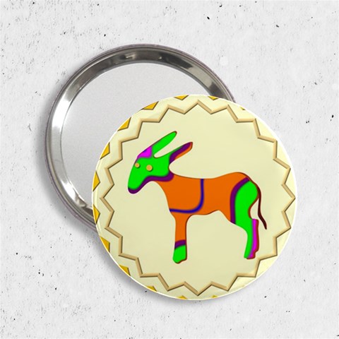Funky Donkey 2.25  Handbag Mirror from ArtsNow.com Front