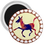 Funny Donkey 3  Magnet