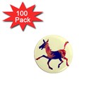 Funny Donkey 1  Mini Magnet (100 pack) 