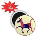 Funny Donkey 1.75  Magnet (10 pack) 