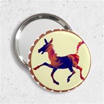 Funny Donkey 2.25  Handbag Mirror