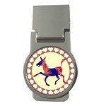 Funny Donkey Money Clip (Round)