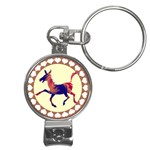 Funny Donkey Nail Clippers Key Chain